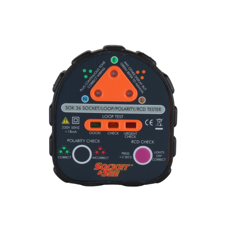 SOCKET & SEE SOK36 PROFESSIONAL SOCKET TESTER