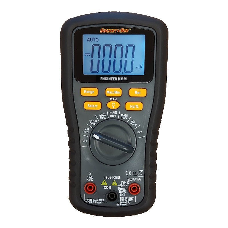 SOCKET & SEE ENGINEER DIGITAL MULTIMETER
