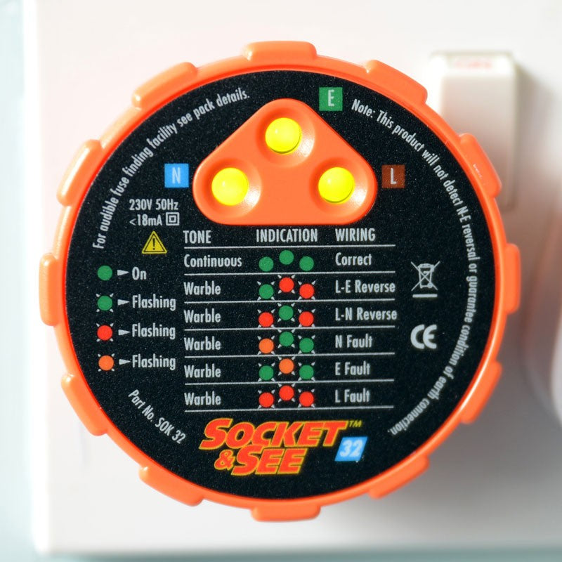 SOCKET & SEE SOK32 PROFESSIONAL SOCKET TESTER