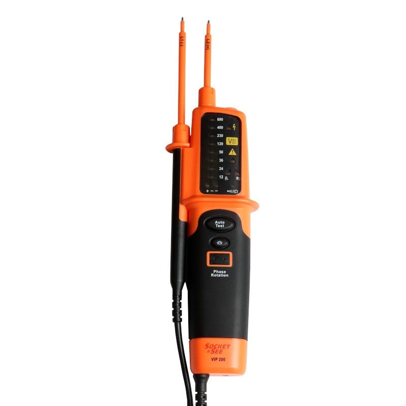 SOCKET & SEE VIP200 2-POLE VOLTAGE INDICATOR